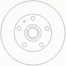 D2060 ROULUNDS Тормозной диск