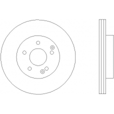 MDC852 MINTEX Тормозной диск