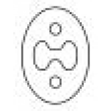 018017 SIGAM Кронштейн, система выпуска ОГ