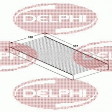 TSP0325056 DELPHI Фильтр, воздух во внутренном пространстве