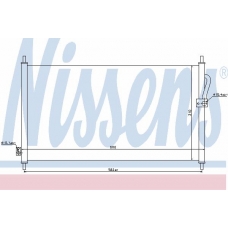 94288 NISSENS Конденсатор, кондиционер