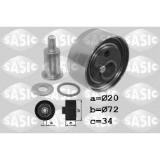 1706052 SASIC Натяжной ролик, ремень ГРМ