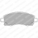 LP1545 DELPHI Комплект тормозных колодок, дисковый тормоз