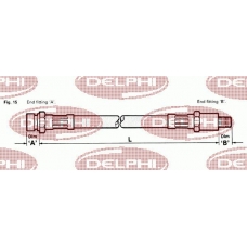 LH2141 DELPHI Тормозной шланг
