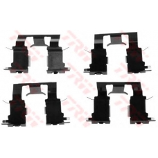 PFK512 TRW Комплектующие, колодки дискового тормоза