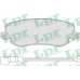 05P842 LPR Комплект тормозных колодок, дисковый тормоз