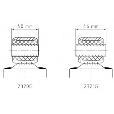 2321G AL-KO Амортизатор