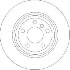 DF4189 TRW Тормозной диск