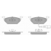 713.3 SIMER Комплект тормозных колодок, дисковый тормоз