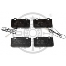 9854 OPTIMAL Комплект тормозных колодок, дисковый тормоз