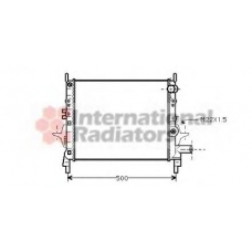 60432206 SCHLIECKMANN Радиатор, охлаждение двигателя