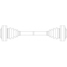 BW3077 General Ricambi Приводной вал