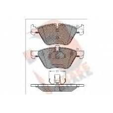 RB1683 R BRAKE Комплект тормозных колодок, дисковый тормоз