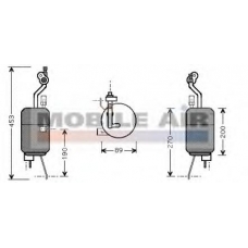 6018D310 SCHLIECKMANN Осушитель, кондиционер