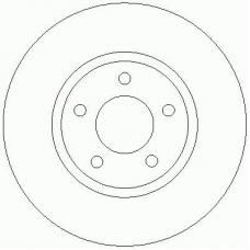 D2223 ROULUNDS Тормозной диск