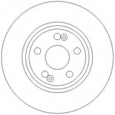 AC2105D AC Delco Тормозной диск