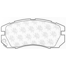 BP744 QH Benelux Комплект тормозных колодок, дисковый тормоз