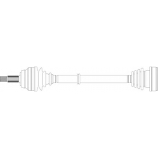 AU3007 General Ricambi Приводной вал