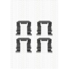 8105 141592 TRISCAN Комплектующие, колодки дискового тормоза