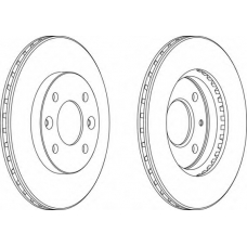 WGR0158-1 WAGNER LOCKHEED Тормозной диск