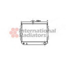 60822011 SCHLIECKMANN Радиатор, охлаждение двигател