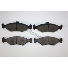 30100640763 AUTOMEGA Комплект тормозных колодок, дисковый тормоз