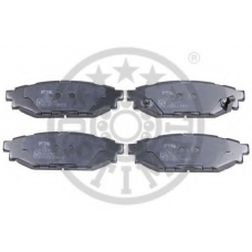 12563 OPTIMAL Комплект тормозных колодок, дисковый тормоз