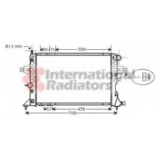 37002329 VAN WEZEL Радиатор, охлаждение двигателя