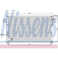 94784 NISSENS Конденсатор, кондиционер