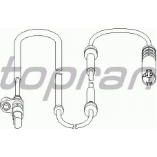 500 984 TOPRAN Датчик, частота вращения колеса