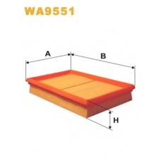 WA9551 WIX Воздушный фильтр