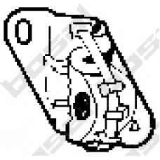 255-172 BOSAL Резиновые полоски, система выпуска