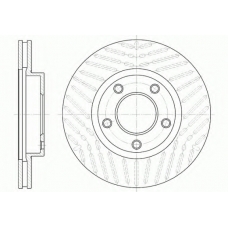 6932 10 KAWE Тормозной диск