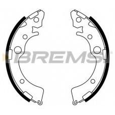 GF0708 BREMSI Комплект тормозных колодок