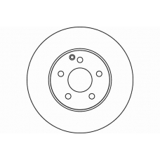 MDC1616 MINTEX Тормозной диск