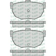 05P960 LPR Комплект тормозных колодок, дисковый тормоз
