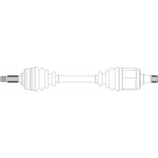 RV3087 General Ricambi Приводной вал