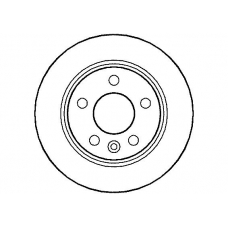 NBD858 NATIONAL Тормозной диск