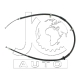 C75011<br />Japan Cars<br />Трос ручного тормоза