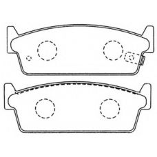 FP0479 FIT Комплект тормозных колодок, дисковый тормоз