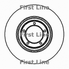 FBD171 FIRST LINE Тормозной диск