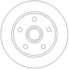 AC2343D AC Delco Тормозной диск