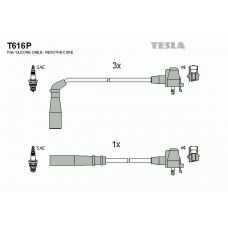 T616P TESLA Комплект проводов зажигания