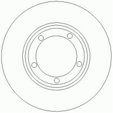 D2498 ROULUNDS Тормозной диск
