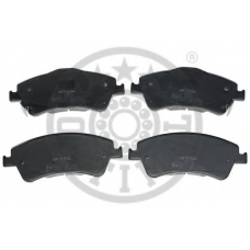 12483 OPTIMAL Комплект тормозных колодок, дисковый тормоз
