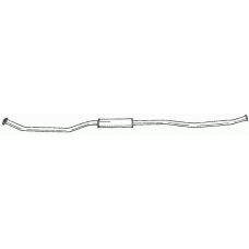 20416 SIGAM Средний глушитель выхлопных газов