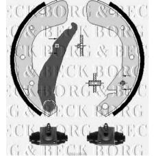 BBS1093K BORG & BECK Комплект тормозных колодок