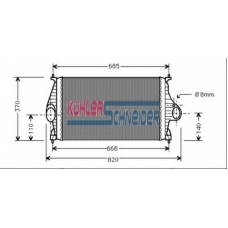 0770041 KUHLER SCHNEIDER Интеркулер