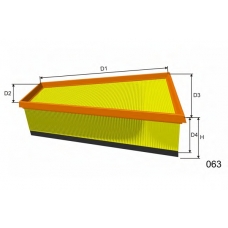 P472 MISFAT Воздушный фильтр