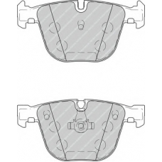 FDB4259 FERODO Комплект тормозных колодок, дисковый тормоз